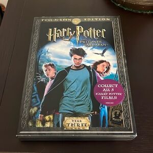 Harry Potter and the Prisoner of Azkaban DVD Fullscreen Edition Year Three